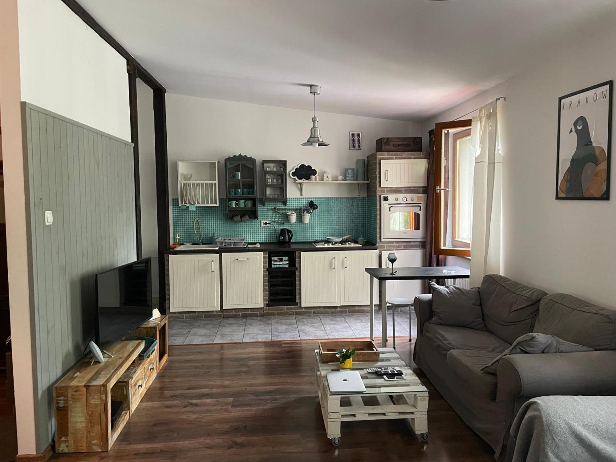 Piekny,Duzy Loft 80 Metrow Blisko Centrum Krakkó Kültér fotó